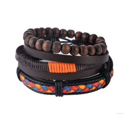 ELNA Leather Bracelet Men