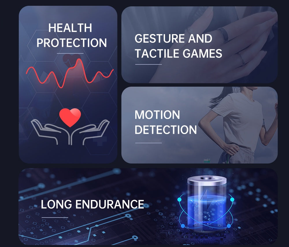 ELNA Smart Ring Black