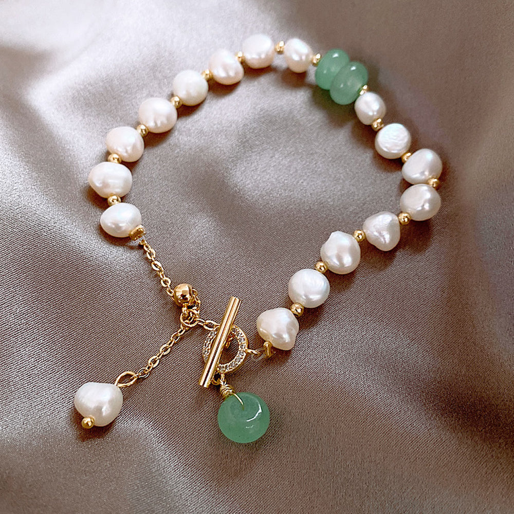 ELNA  Pearl Adjustable Bracelet