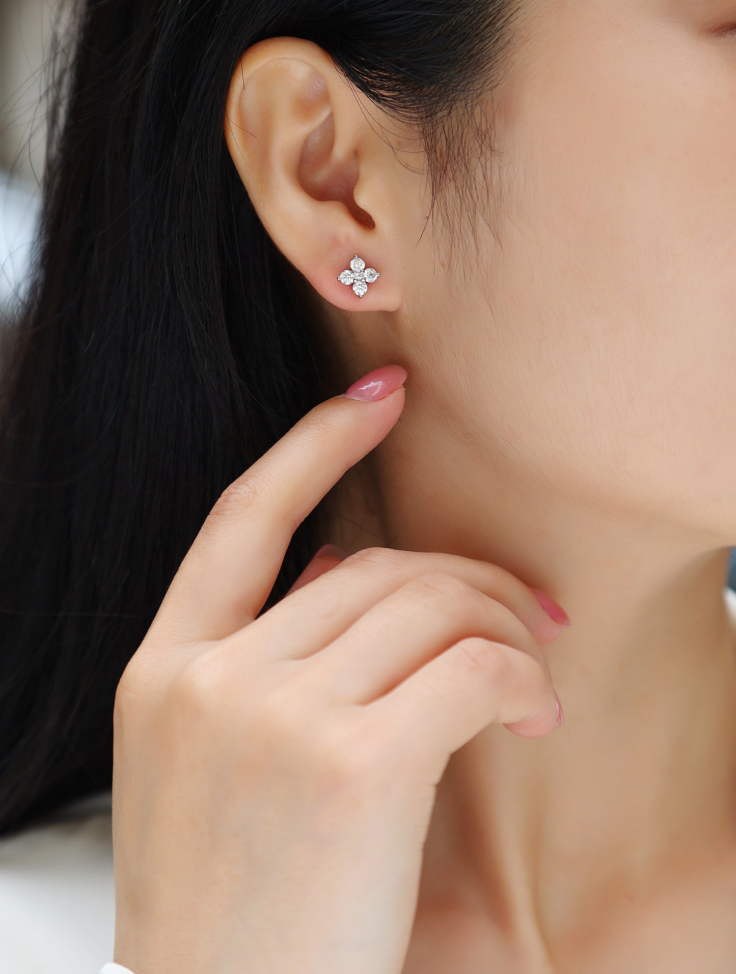 ELNA Sweetheart French Earrings