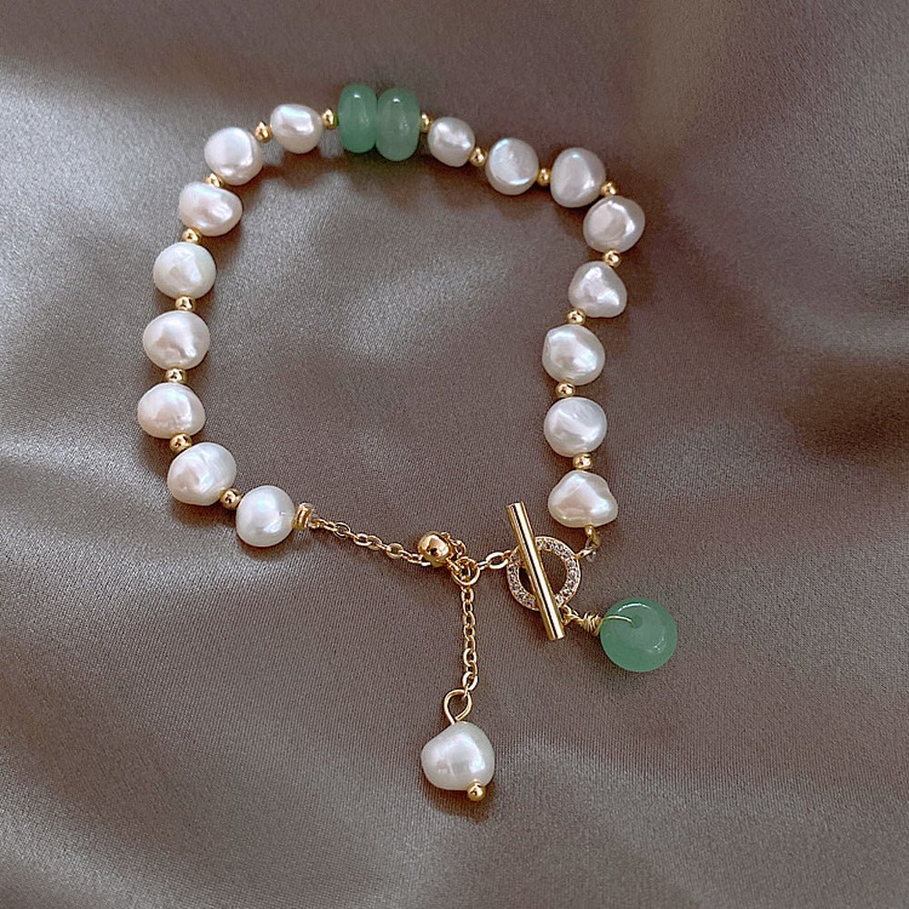 ELNA  Pearl Adjustable Bracelet