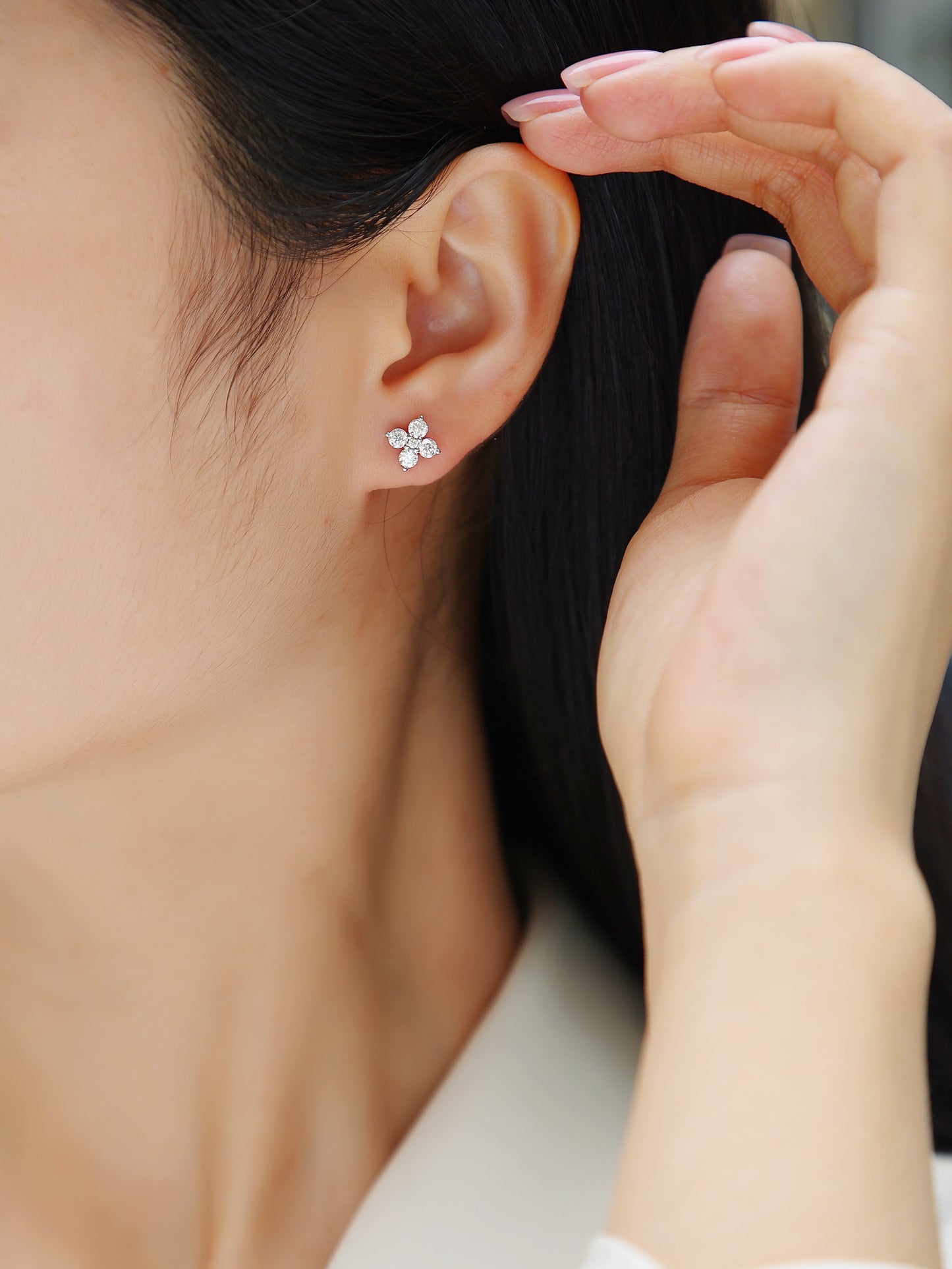 ELNA Sweetheart French Earrings