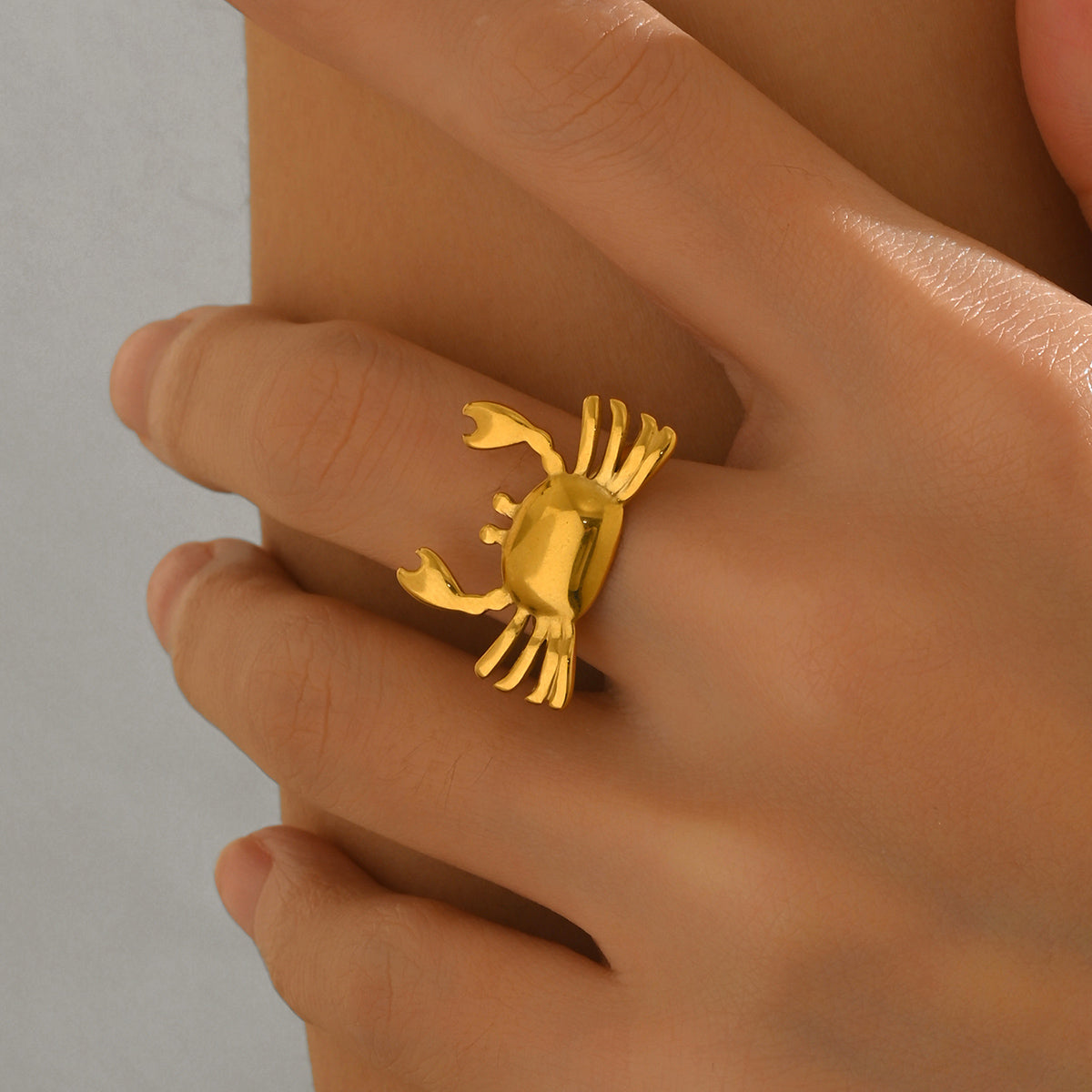 ELNA Crab Design  Ring