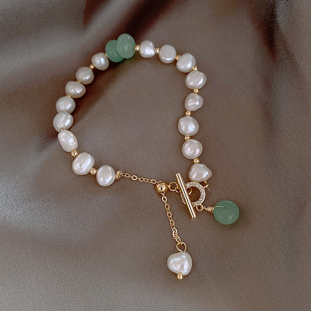 ELNA  Pearl Adjustable Bracelet